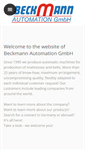 Mobile Screenshot of beckmann-sew.com